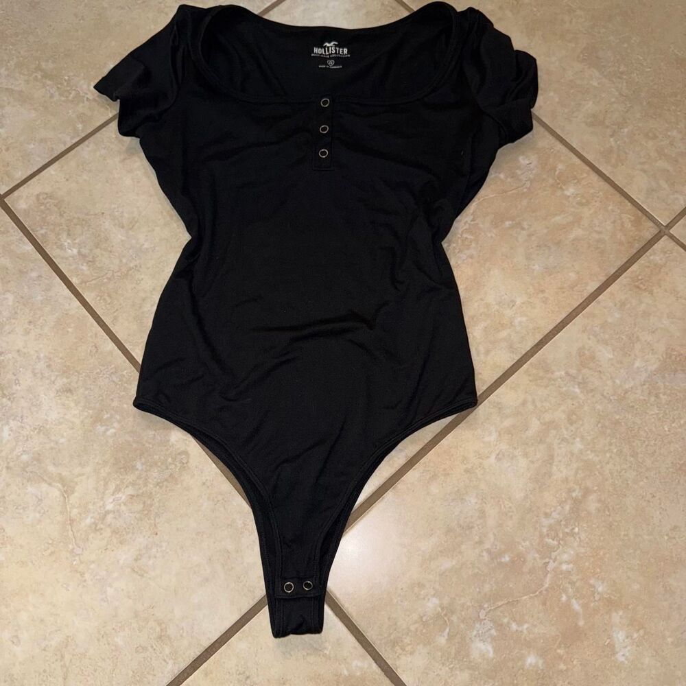 Hollister-co Women's Black Bodysuit